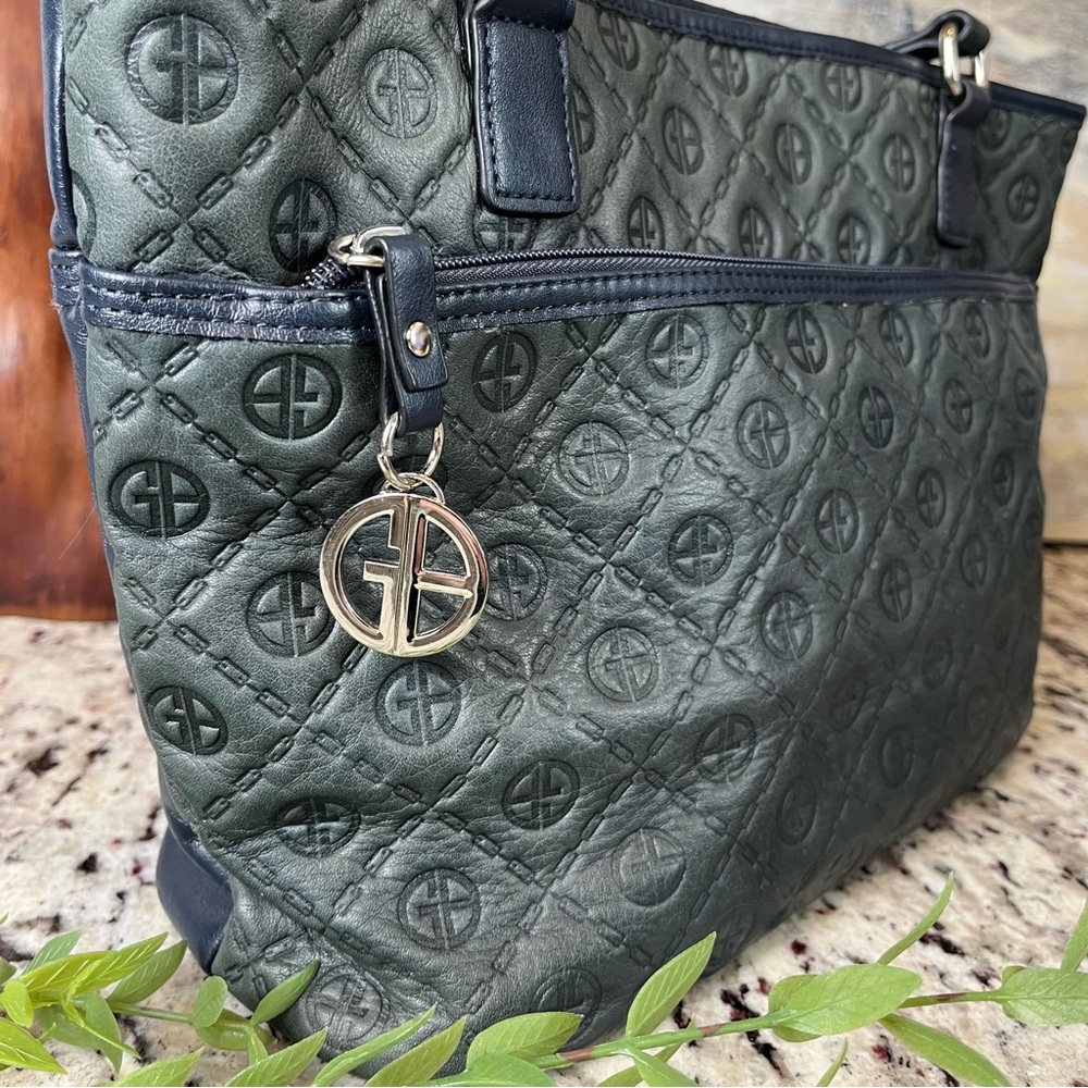 Gianni Bernini Embossed Leather Bag - Picture 3 of 16